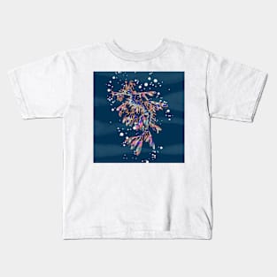 Leafy Sea Dragon Pattern Base Kids T-Shirt